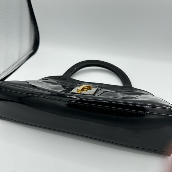Fendi Vintage Patent Leather Handbag - Picture 3 of 7
